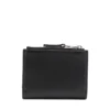 1DR bi-fold zip ii Logo plakalı küçük deri cüzdan