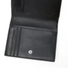 1DR bi-fold zip ii Logo plakalı küçük deri cüzdan