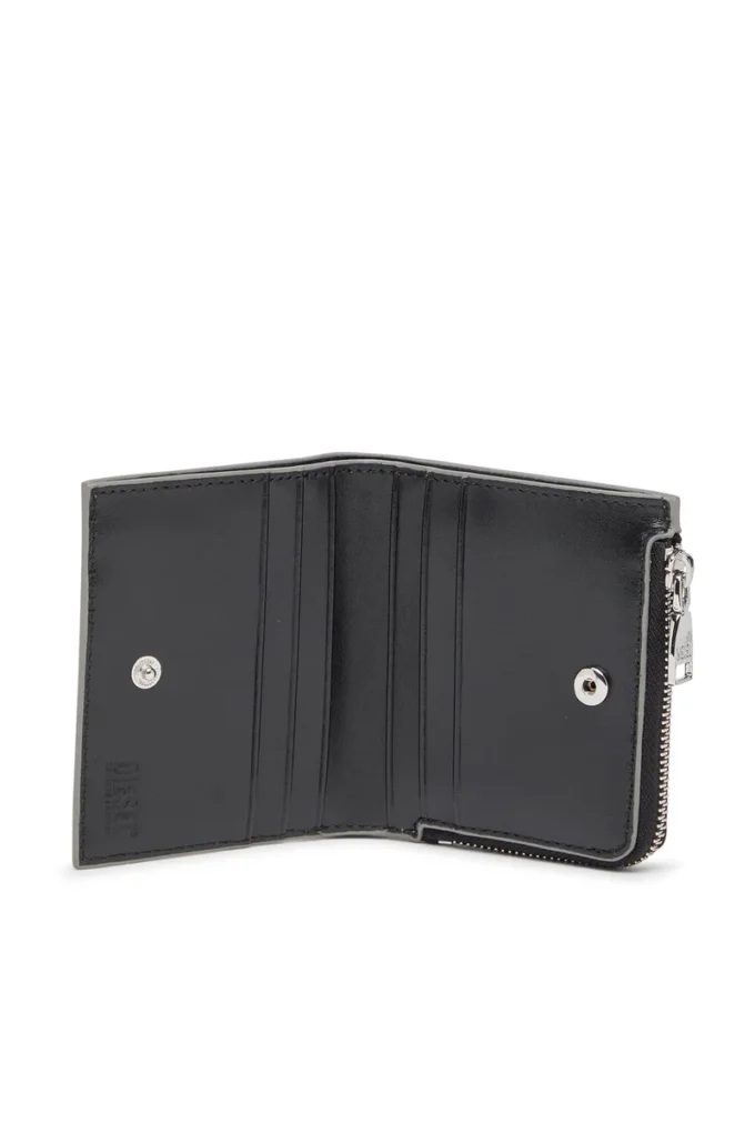 1DR bi fold zip l Ayna deriden çift katlı kartlık