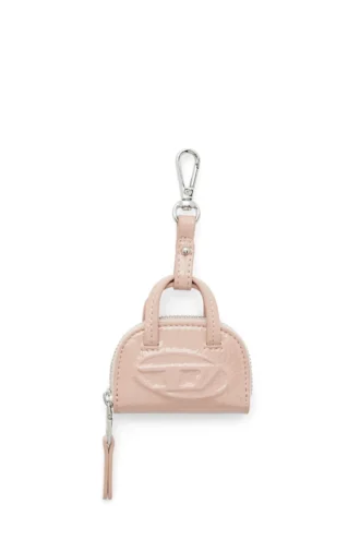 1DR dome charms Parlak, buruşuk naplak çanta charm