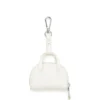 1DR dome charms Parlak, buruşuk naplak çanta charm