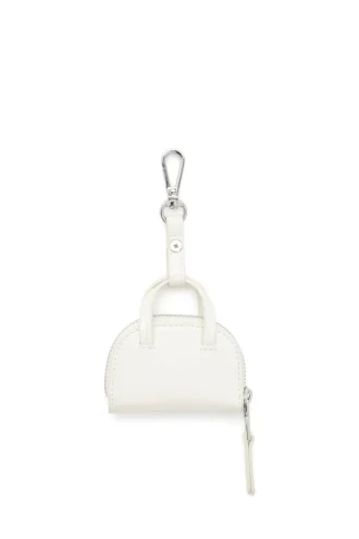 1DR dome charms Parlak, buruşuk naplak çanta charm