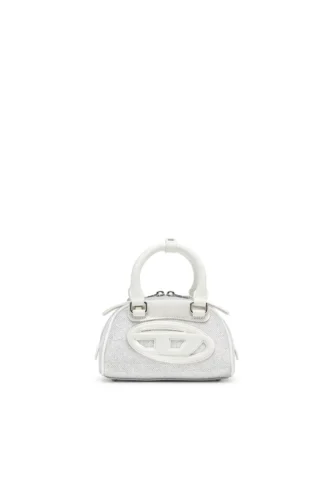 1dr dome crossbody 1DR Dome-Mini bowling çanta, lurex kumaş