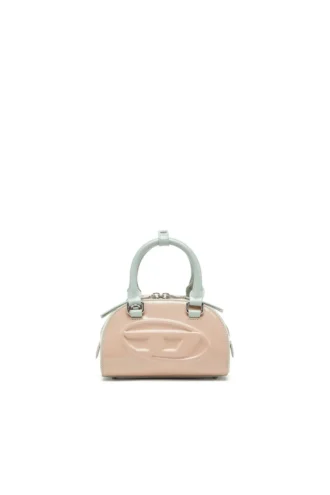 1dr dome crossbody 1DR Dome-Mini bowling çanta Naplak efektli