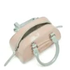 1dr dome crossbody 1DR Dome-Mini bowling çanta Naplak efektli