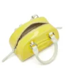 1dr dome crossbody 1DR Dome-Mini bowling çanta Naplak efektli