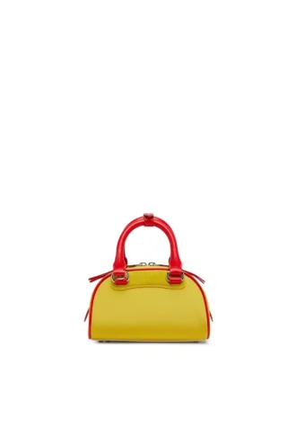 1dr dome crossbody 1DR Dome-Renk bloklu mini bowling çanta