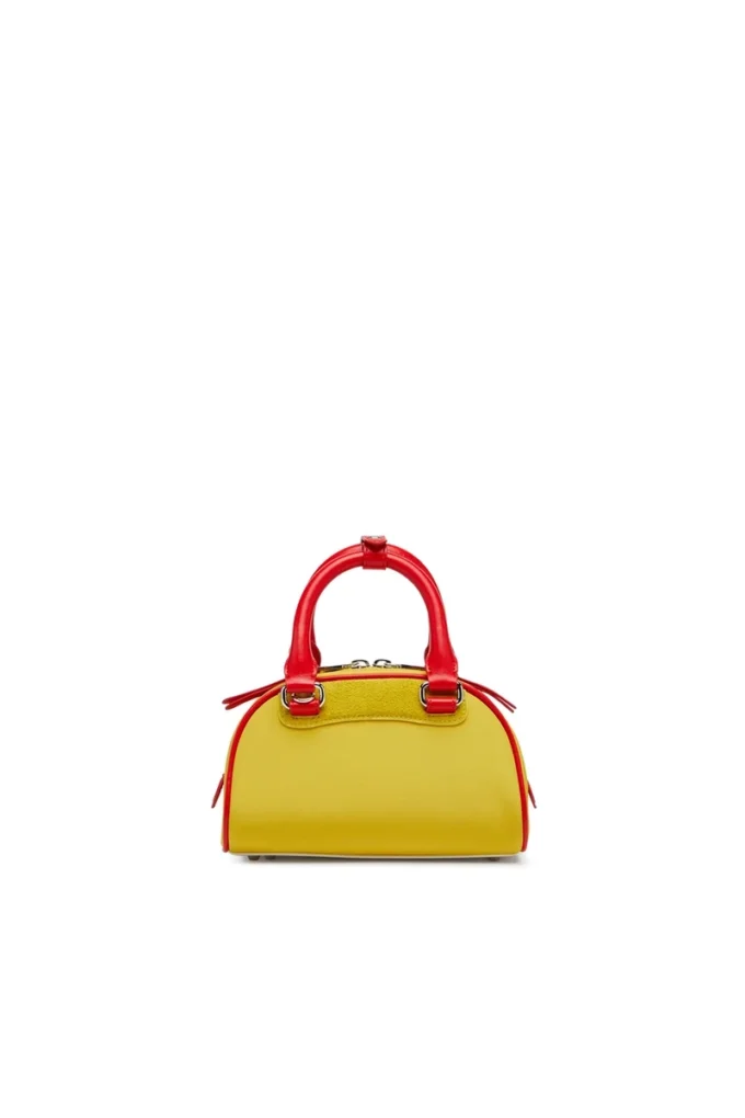 1dr dome crossbody 1DR Dome-Renk bloklu mini bowling çanta