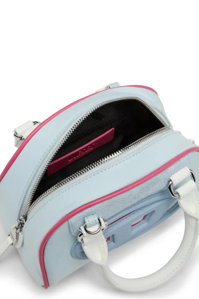 1dr dome crossbody 1DR Dome-Renk bloklu mini bowling çanta