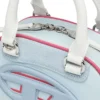 1dr dome crossbody 1DR Dome-Renk bloklu mini bowling çanta