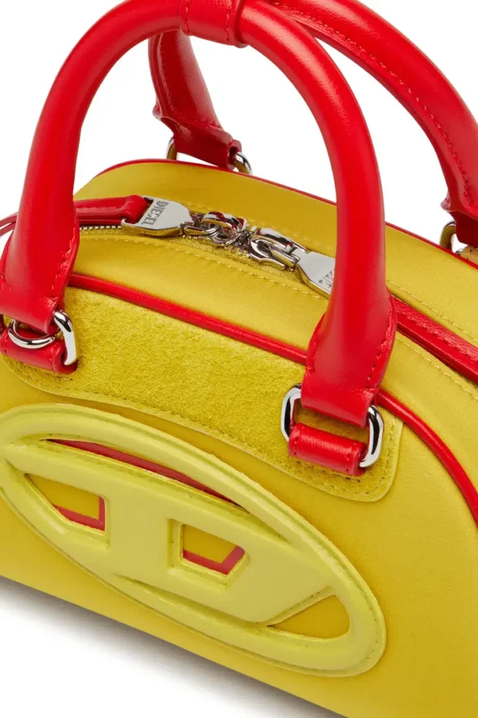 1dr dome crossbody 1DR Dome-Renk bloklu mini bowling çanta