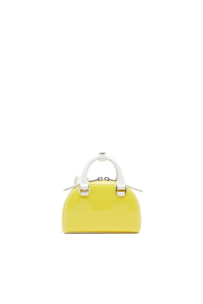 1dr dome crossbody xs Naplak efektli 1DR Dome-Mini çapraz askılı çanta