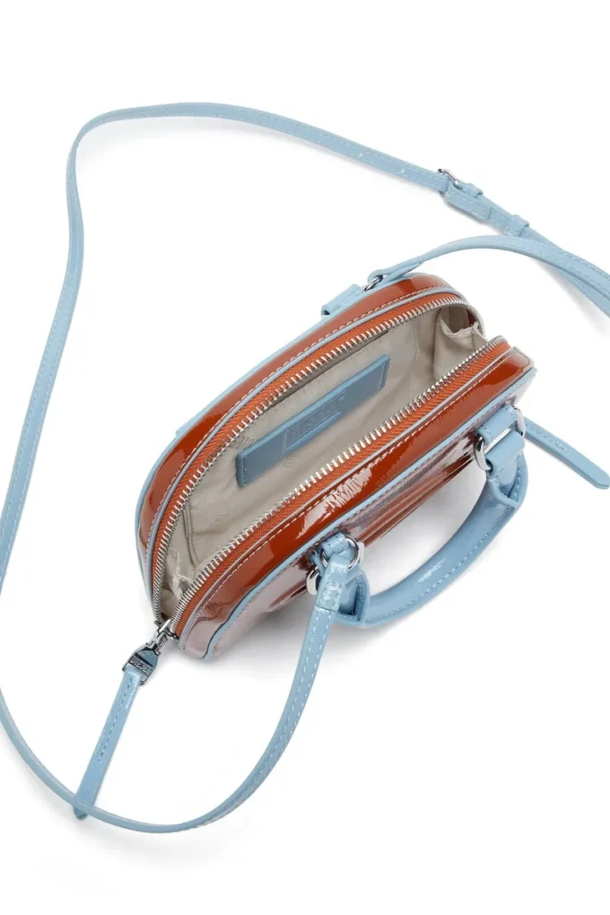 1dr dome crossbody xs Naplak efektli 1DR Dome-Mini çapraz askılı çanta