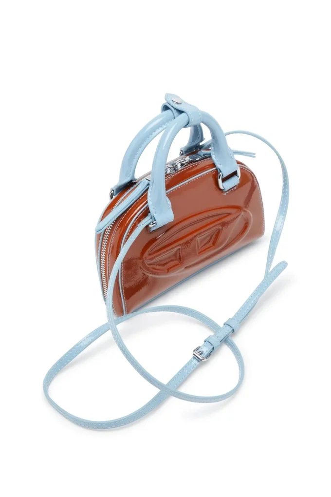 1dr dome crossbody xs Naplak efektli 1DR Dome-Mini çapraz askılı çanta