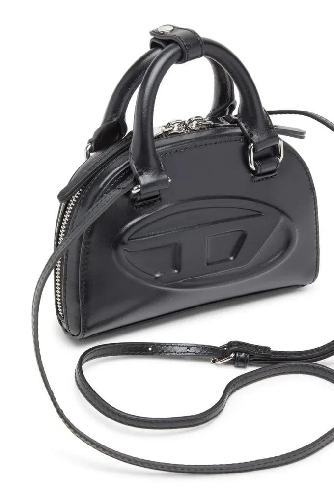 1dr dome crossbody xs Nappa deri 1DR Dome-Mini crossbody çanta