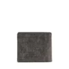 1DR çift katlı bozuk para cebi 3d Yıkanmış denim cüzdan
