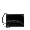 1DR pouch iii Ayna deri fermuarlı kese
