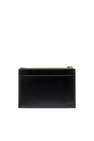 1DR pouch iii Ayna deri fermuarlı kese