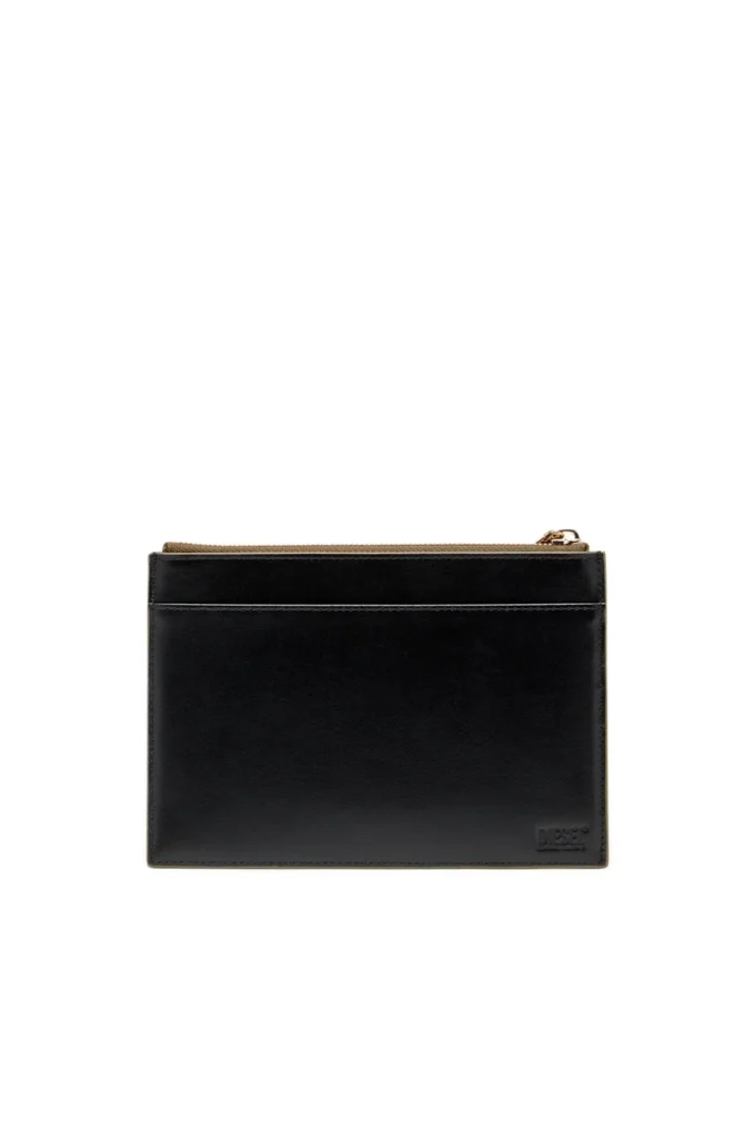 1DR pouch iii Ayna deri fermuarlı kese