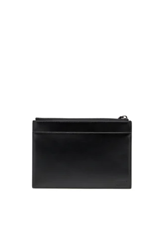 1DR pouch iii Ayna deri fermuarlı kese