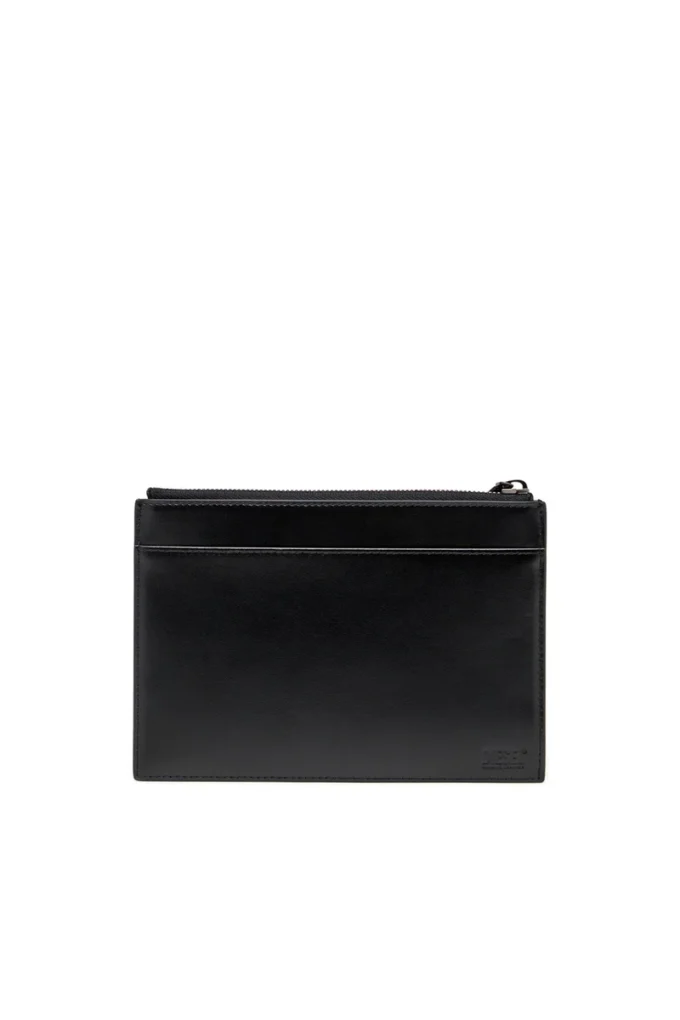 1DR pouch iii Ayna deri fermuarlı kese