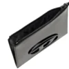 1DR pouch iii Ayna deri fermuarlı kese