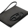 1DR pouch iii Ayna deri fermuarlı kese
