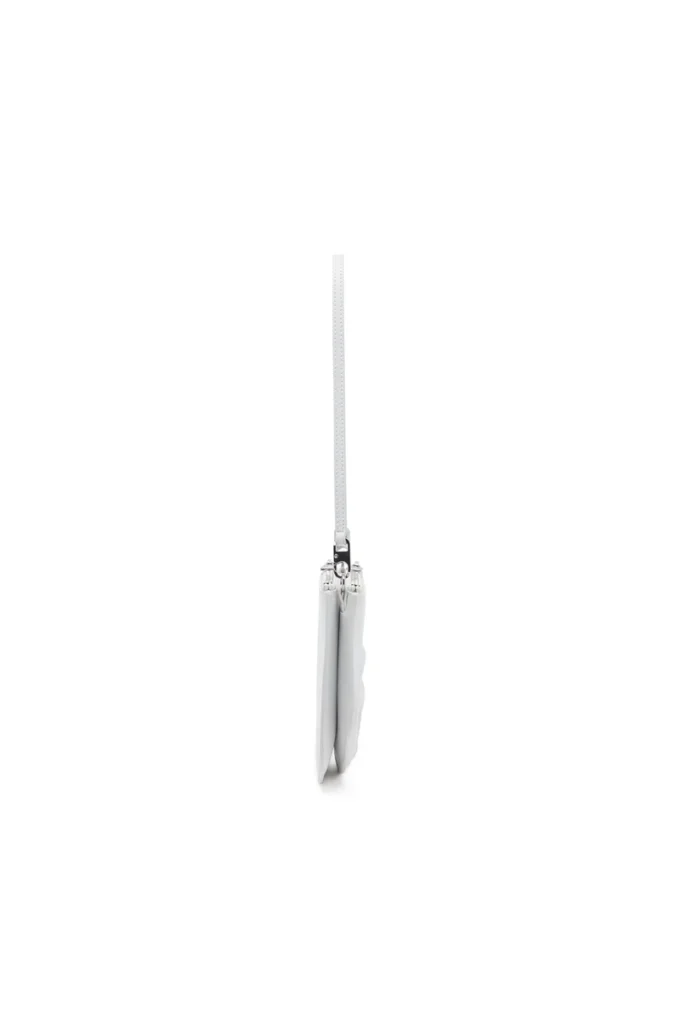 1dr twin 1DR 1DR Twin-Çift cepli omuz çantası, baskılı deri