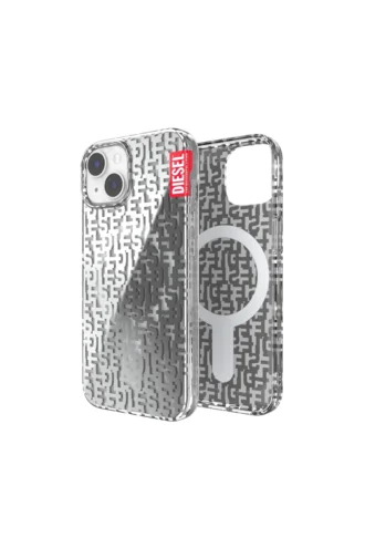 50297 kalıplı kılıf iPhone 14 için şeffaf kılıf monogram Magsafe