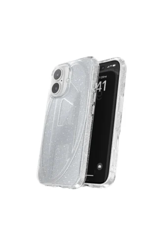 60151 aop kılıf Oval D Glitter Kılıf, iP 16 için
