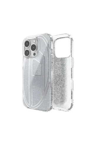 60152 aop kılıf Oval D Glitter Kılıf, iP 16 Pro için