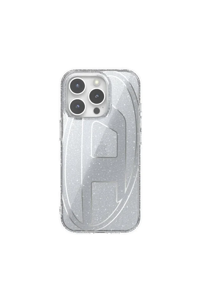 60152 aop kılıf Oval D Glitter Kılıf, iP 16 Pro için