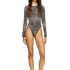 angelica-utlt Tamamen hayvan desenli bodysuit
