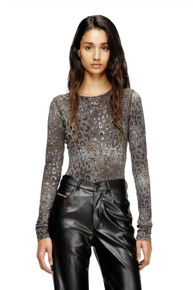 angelica-utlt Tamamen hayvan desenli bodysuit