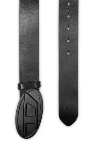 b-1dr 2.0 4 cm deri kemer, oval D plakalı