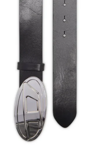 b-1dr 2.0 4 cm deri kemer, oval D plakalı