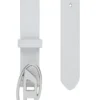 b-1dr 25 2,4 cm emaye tokalı deri kemer