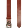 b-1dr 3,9 cm deri kemer, D tokalı