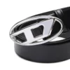 b-1dr 4 cm Oval D tokalı deri kemer
