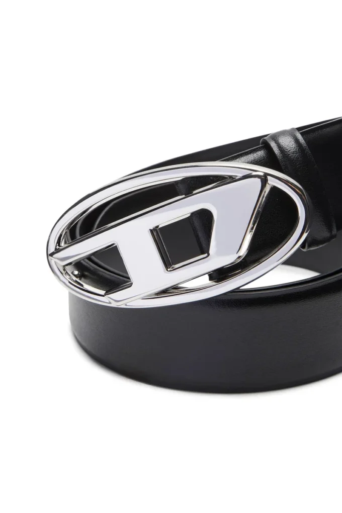 b-1dr 4 cm Oval D tokalı deri kemer