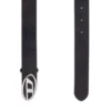 b-1dr-layer 2,9 cm oval d logolu deri kemer