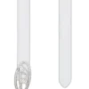 b-1dr strass 20 1,9 cm ince deri kemer, kristal tokalı