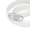 b-1dr strass 20 1,9 cm ince deri kemer, kristal tokalı