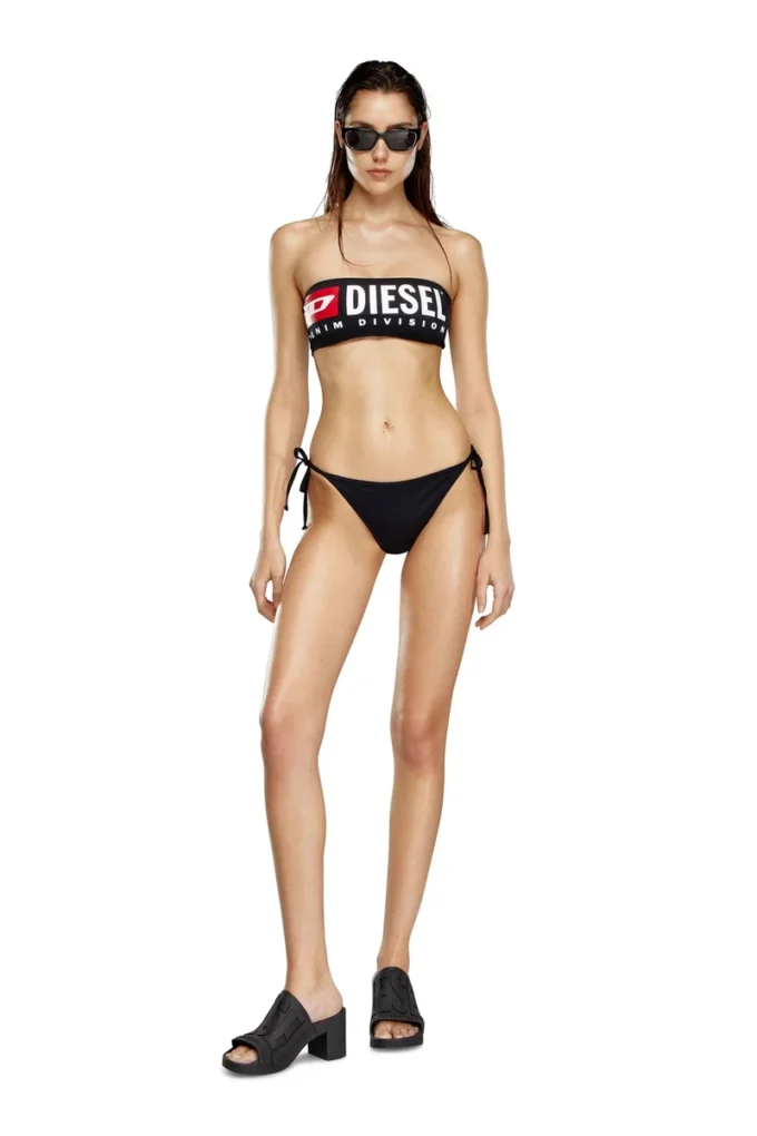 bfb-bryna Maxi logolu bandeau bikini üstü