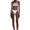 bfb-bryna Maxi logolu bandeau bikini üstü