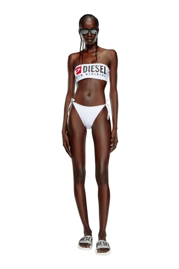 bfb-bryna Maxi logolu bandeau bikini üstü