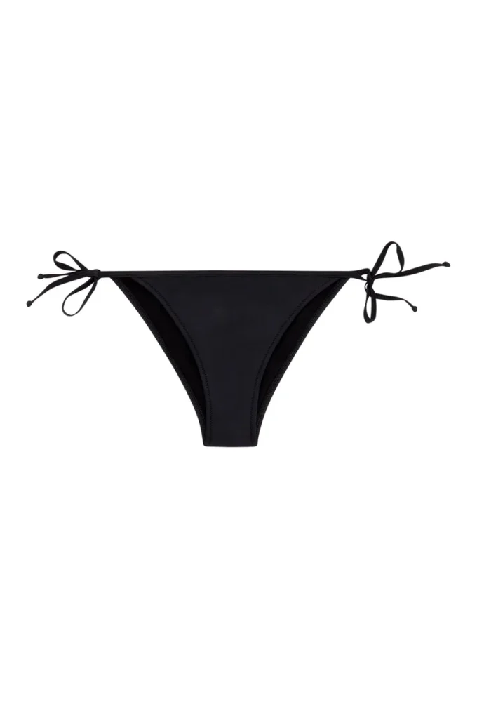 bfpn-brigittes Geri dönüştürülmüş naylondan üretilmiş maxi logo bikini külotu