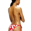 brazilian-d-core Arkasında logo bulunan, yanları bağcıklı bikini altları