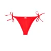 brazilian-d-core Arkasında logo bulunan, yanları bağcıklı bikini altları
