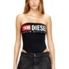 cecilia-d-core Diesel Denim Division logolu straplez mayo
